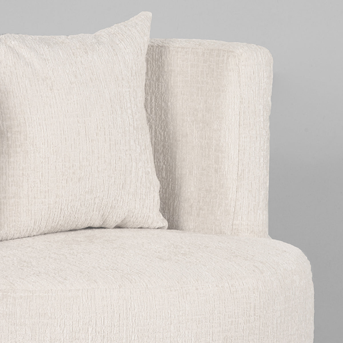 LABEL51 Fauteuil Evy - Crème - Elegance - 65 cm